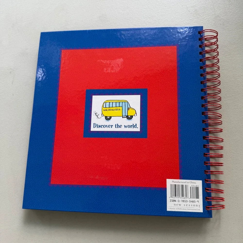 New Seasons School Years Memory Keeper K-12 Spiral Bound‎ Scrapbook 2001 Edition
